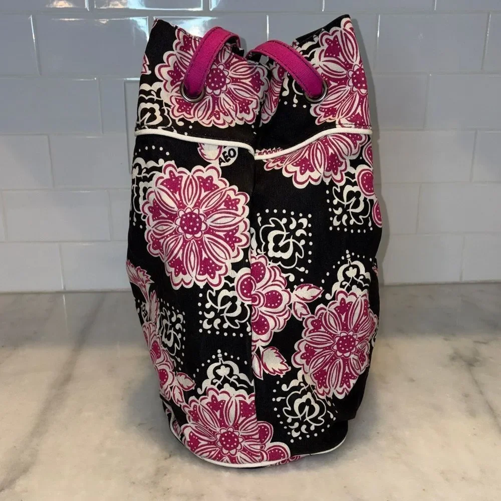 American Eagle Backpack Floral Drawstring Pouch Tote Bag NWT Bag #1